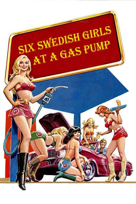 Six Swedish Girls at a Pump